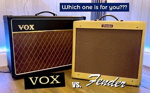 【电吉他音箱对比】Vox AC15 vs. Fender Blues Jr