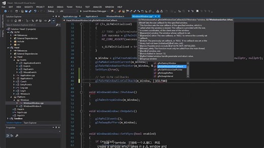 The Cherno C 游戏引擎系列教程AI中文配音 _P12_窗口事件