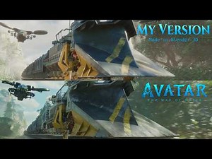 CGI from Avatar: The Way of Water in Blender | First Attempt