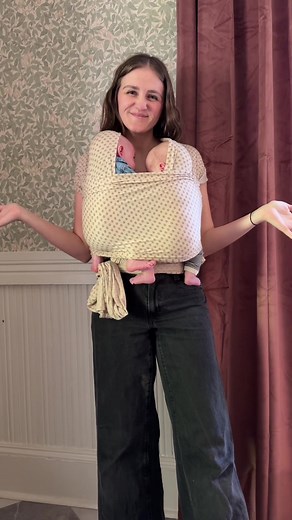 Babywearing Two Babies: A Stretchy Wrap Tutorial