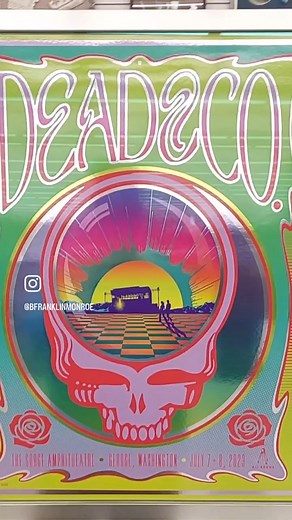 We love framing band posters!! We've created so many different designs unique to each project, including this colorful Grateful Dead poster! Are you interested in custom framing? Learn more about our Frame Shop here: https://www.bfranklincrafts.com/frame-shop-monroe-wa/ and visit our Design Team for a free consultation! #benfranklinmonroe #benfranklincraftsandframes #frames #frameshop #customframing #art #snohomishcounty #monroewashington #shoplocal #familyowned | Ben Franklin Crafts & Frame Sho