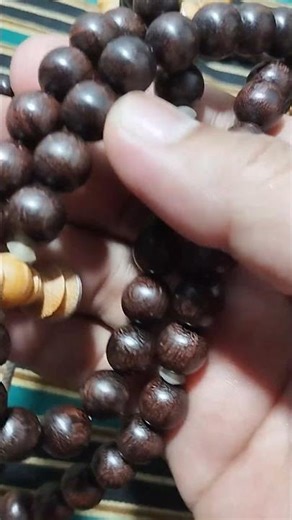 review tasbih tijani kayu galih asem bulat
