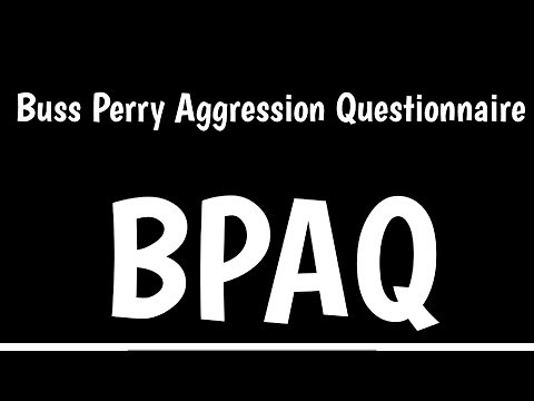 Buss Perry Aggression Questionnaire | BPAQ |
