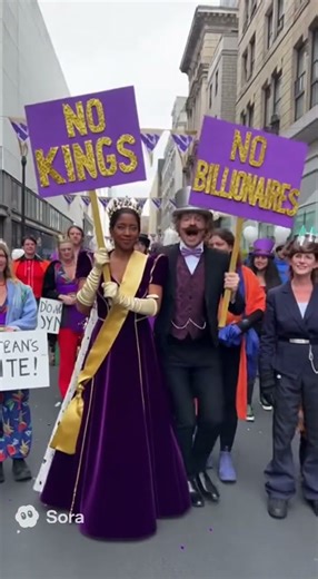 No Kings, No Billionaires 😍 Every Billionaire Is a Policy Failure #NoKings #NoBillionaires #Satire