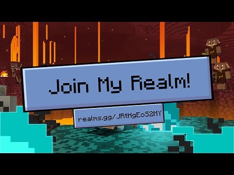 Join My Minecraft Bedrock Realm!