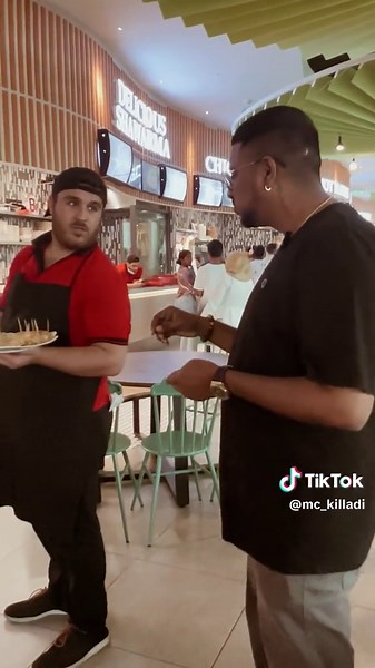 Free food always taste good #killadi #killadigang #shawarma #kidikidi #prank