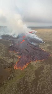 73K views · 2.7K reactions | First aerial footage of the newest volcano in Iceland  | Guide to Iceland | Facebook