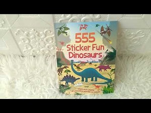 555 Sticker Fun DINOSAURS Sticker Book