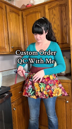 Custom Gathering Apron Quality Check and Review