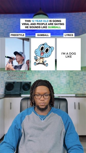 A 12 Year Old JJQ's Freestyle At Lollapalooza Is Going Viral: RIN TIN TIN IN EM RAP #shorts #meme