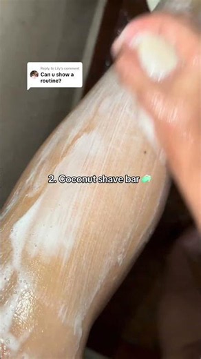 Easy shaving routine for the smoothest legs 😍