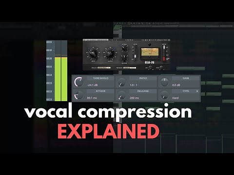 How to compress vocals in fl studio | Mixing tutorial