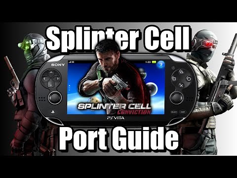 Splinter Cell Conviction PS Vita Port Guide | March 2025