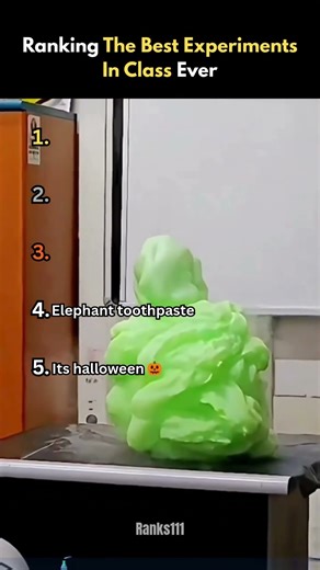 Ranking The Best Experiments In Class Ever #ranking #science #trending #viralshorts