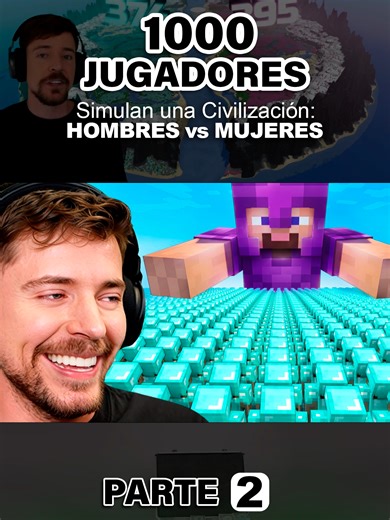500 Jugadores contra el Más Inteligente en Minecraft - Parte 2
