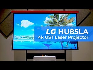 LG HU85LA 4k – The Shortest Throw Projector We've Seen Yet!