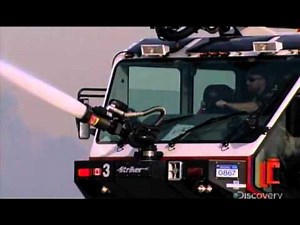 Airport fire engine
