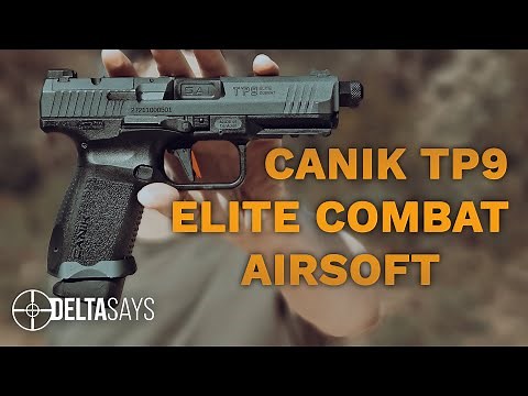 AIRSOFT Canik TP9 Elite Combat Training Pistol | REVIEW | DeltaSays
