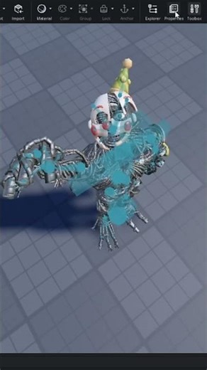 Making a render for ennard!! #fnaf
