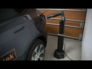 Automated AI Tesla Charging Robot