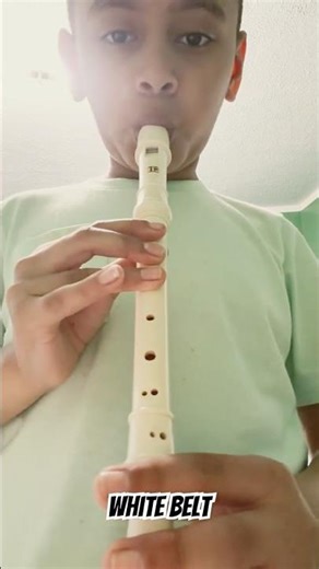 White belt hot cross buns recorder No:1
