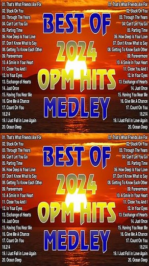 OPM HITS MEDLEY - That's What Friends Are For - CLASSIC OPM ALL TIME FAVORITES LOVE SONGS 2024