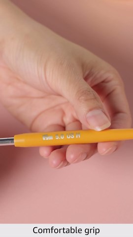 Prym Crochet Hooks for Wool Set Soft Handle, One Size, Multicolor