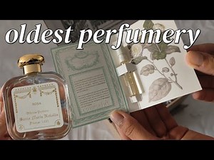 800 Years Old?! Santa Maria Novella Rosa 🌹 Unboxing & Review from the oldest perfumery in the world