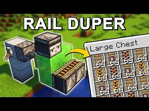 Minecraft Rail Duper 1.21.8+