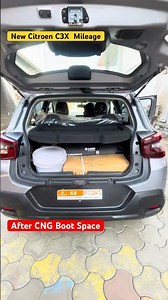 🔥New Update Citroen C3X Feel Optional With CNG Mileage or Boot Space ✅