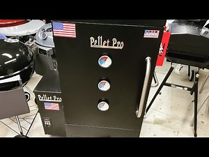 Pellet Pro Vertical 2300 Pellet Smoker Overview / New Stainless Steel Rib Rack!
