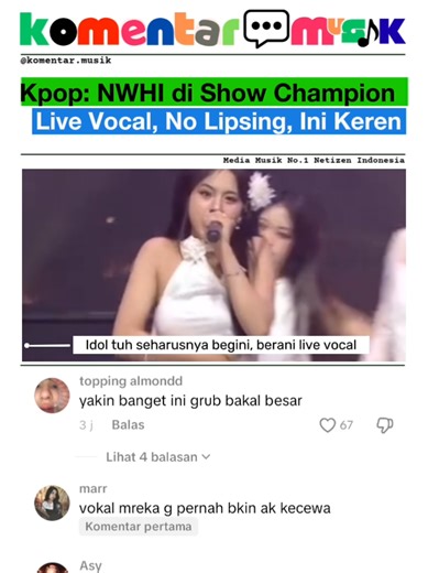 NWH:I Menawan di Show Champion dengan 'Siren Call'