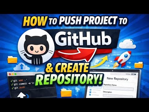 How to Upload Our Project to GitHub Repository | Complete GitHub Tutorial |GitHub Project Upload