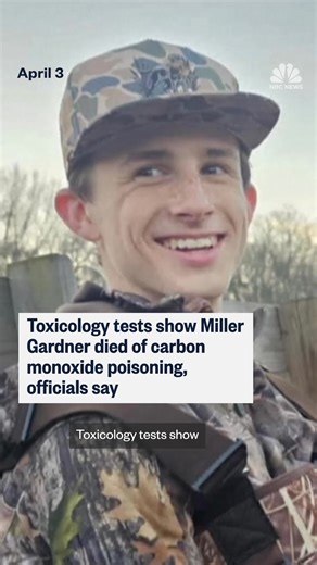 1.6M views · 6K reactions | Toxicology tests show 14-year-old Miller Gardner, the son of New York Yankees outfielder Brett Gardner died from carbon monoxide poisoning while on a family vacation, according to officials in Costa Rica. | NBC News | Facebook