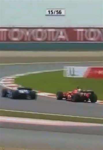 Battle for the victory in 2006#chinagp🇨🇳 #schumi