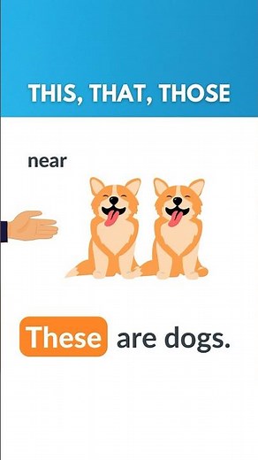 This, That, These, Those - Demonstrative Pronouns