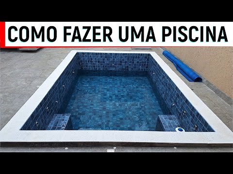 PISCINA DE ALVENARIA PASSO A PASSO O VÍDEO MAIS COMPLETO DO YOU TUBE