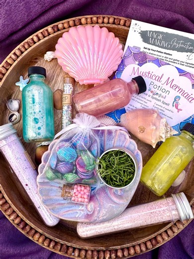 Mystical Mermaid Potion Kit | Sensory and STEAM Activity Kit for Kids - Etsy