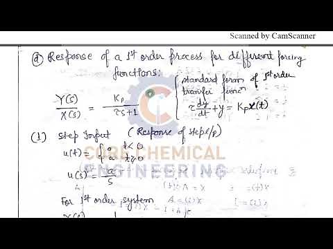 PDC Tutorial 1.2 : First Order System