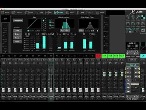 Reset/Set up Blank scene on Behringer X-air