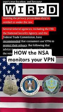 HOW the NSA monitors your VPN