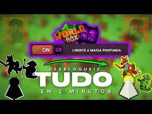 Como DESBLOQUEAR TUDO no WORLDBOX 0.50! (Sem Mods)