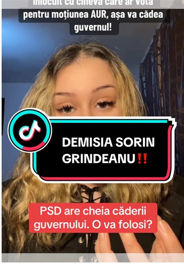 Demisia Sorin Grindeanu: Cheia căderii guvernului PSD