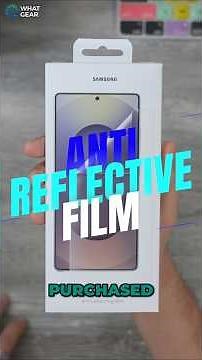 Is Samsung's Anti-Reflecting Film Any Good? ( Galaxy S25 Ultra )