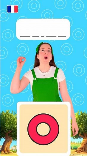 O letter sound in French - Learn to talk and read 💕 #learning #phonics #kids #toddlers #preschool