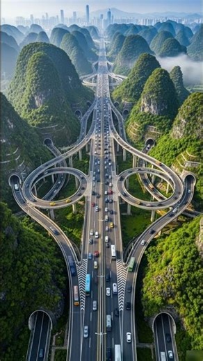 Insane Spiral Mega Highway That Looks Completely Impossible!