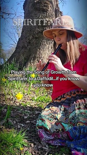 Song of Growth - Spiritfarer | Tin Whistle Bard cover to spring Daffodils