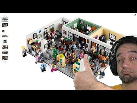 LEGO Ideas: The Office (US TV show) official set reveal! 15 minifigures, 1164 pieces