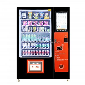 [Hot Item] Combo Snack & Drinks Vending Machine with 22 Inches Touch Screen