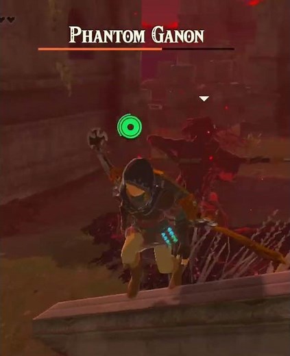 Phantom Ganon Battle #zelda #totk #zeldatotk #tearsofthekingdom #gaming #zeldashorts #nintendozelda